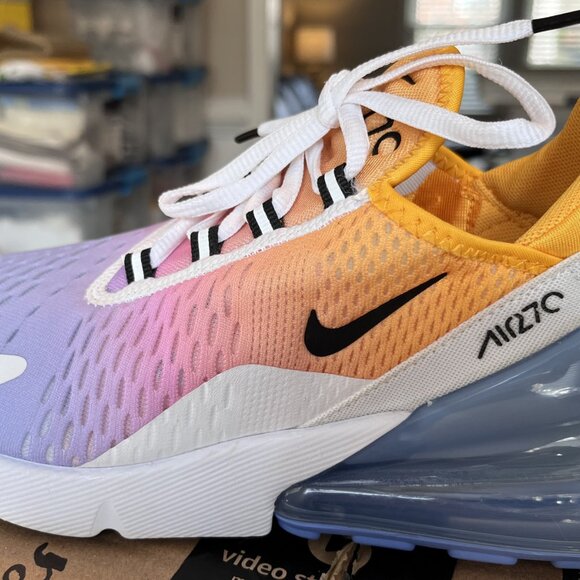Nike Air Max 270 - Women's Size 8 - Summer Gradient - EUC - Picture 9 of 11